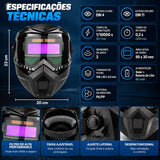 Especificações técnicas da máscara de solda